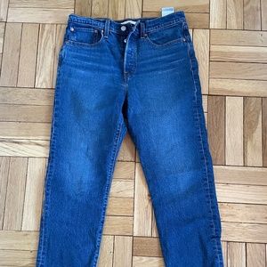 Levi Wedgie Straight Button Fly